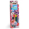 eeBoo 6 Double-Ended Jumbo Colored Pencils, Butterfly Collection