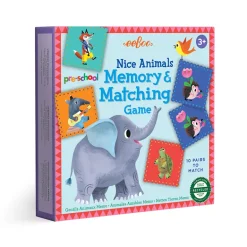 Eeboo Memory Game, Cute Animals