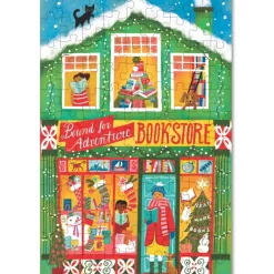 eeBoo Puzzle 100 Pieces, Christmas Market - Assorted Designs