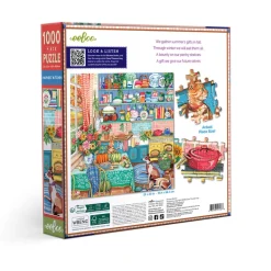 eeBoo Puzzle 1000 pieces, Harvest Kitchen