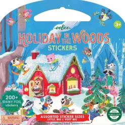 eeBoo Sticker Book, Christmas in the Forest