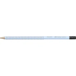 Faber-Castell Graphite Pencil B with Eraser, Sky Blue