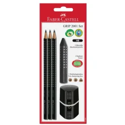Faber-Castell - Grip 3-in-1 Set, Black