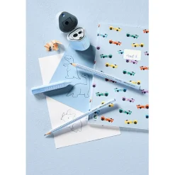 Faber-Castell - Grip 3-in-1 Set, Sky Blue
