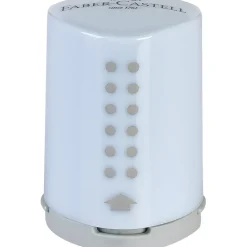 Faber-Castell Grip Pencil Sharpener, Mini - Sky Blue