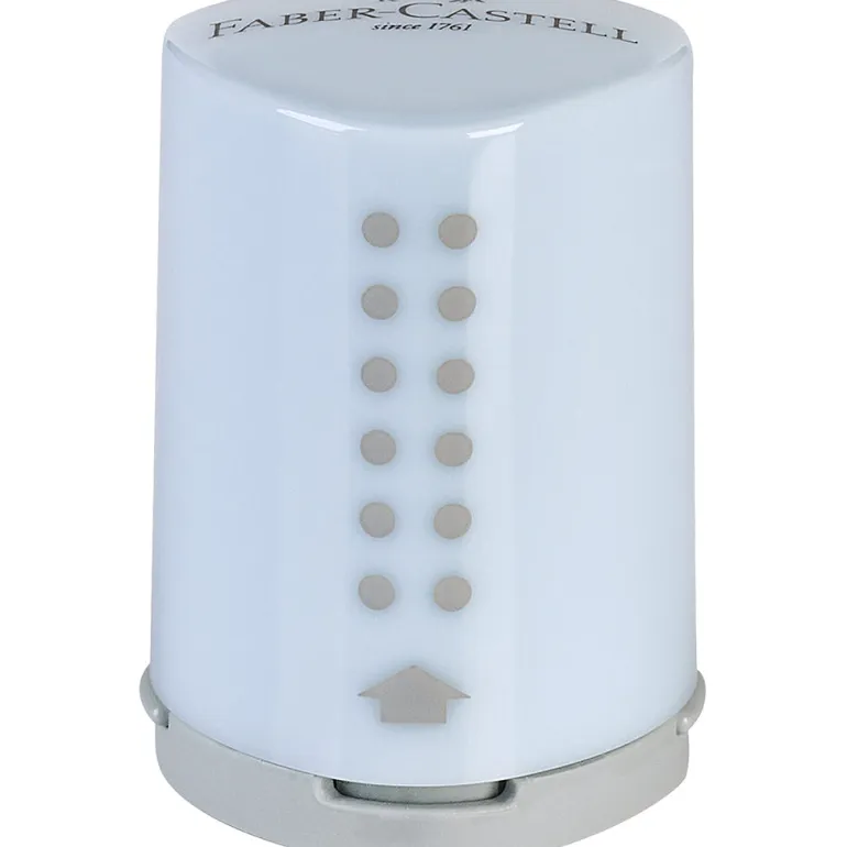Faber-Castell Grip Pencil Sharpener, Mini - Sky Blue