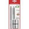 Faber-Castell 3-in-1 Jumbo Grip, Silver