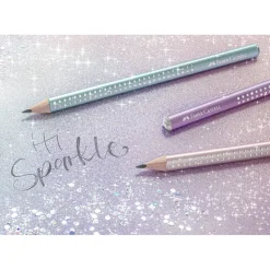 Faber-Castell, Jumbo Sparkle Pencil - Rose Metallic