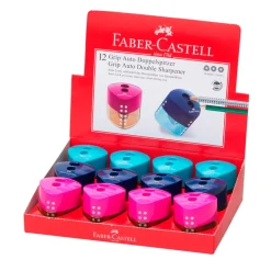 Faber-Castell Pencil Sharpener, Trio - Assorted Colors