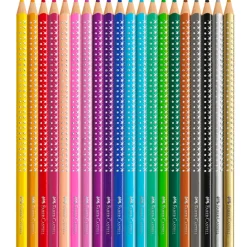 Faber-Castell Sparkle, 20 Colored Pencils in Box + Sharpener