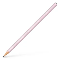 Faber-Castell Sparkle Pencil with Glitter, Rose Metallic