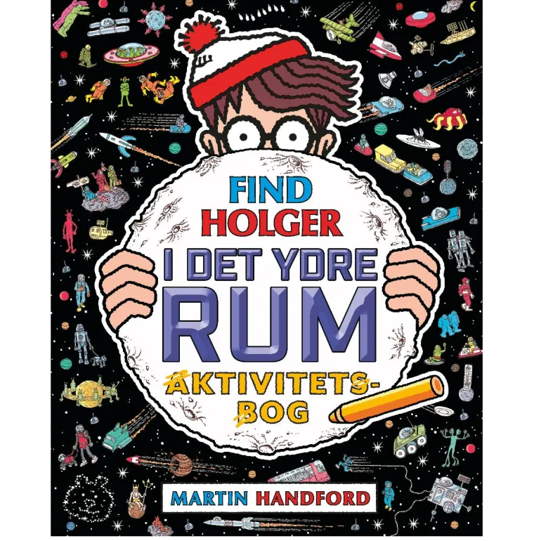 Find Holger in Outer Space - Activity Book