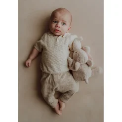 Flow Amsterdam Heartbeat Sound Plush, George the Elephant - Blush