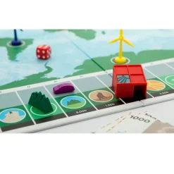 Global Cooling Board Game, A Climate-Friendly Family Game Full of Great Energy