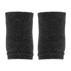 GoBabyGo Knee Pads with Rubber Grips, Dark Grey Melange