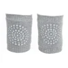 GoBabyGo Knee Protectors with Non-Slip Grips, Grey Melange