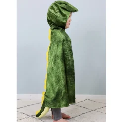 Great Pretenders Animal Costume, T-Rex Dinosaur Cape with Hood - Size 4-5 Years