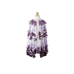 Great Pretenders Cape, The 5th Avenue Sequin Cape, Purple - Size 4-6 Years