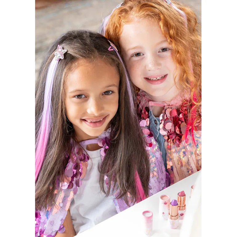 Great Pretenders Cape, The 5th Avenue Sequin Cape, Purple - Size 4-6 Years