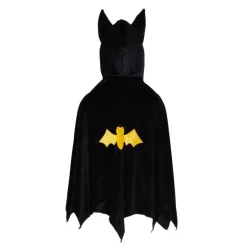 Great Pretenders Costume, Bat Cape with Hood - Size 5-6 Years