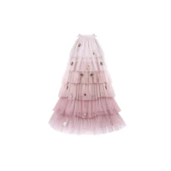 Great Pretenders costume, Christmas Tree Dress and Headband, blush – ages 2-4 and 4-6 years