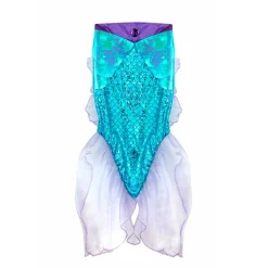 Great Pretenders Costume, Mermaid Skirt and Tiara in Purple/Turquoise – Ages 4-6