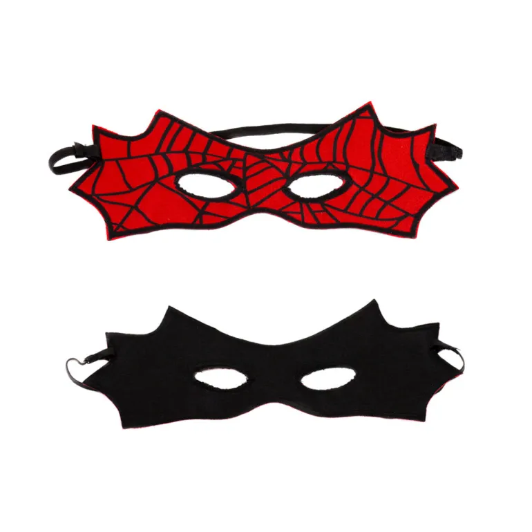 Great Pretenders Costume, Reversible Cape and Mask, Spiderman/Batman - Size 4-6 Years
