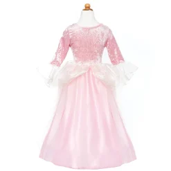Great Pretenders Dress-Up Costume, Princess Dress Pink Rose - Size 3-6 Years