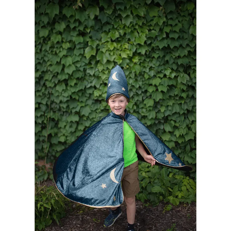 Great Pretenders Dress-Up Costume, Starry Night Cape and Hat - Size 5-8 Years