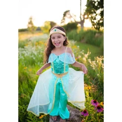 Great Pretenders Dress-Up, Princess Jasmin Costume – Ages 3-6
