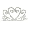 Great Pretenders Headband with Tiara, Silver Glitter