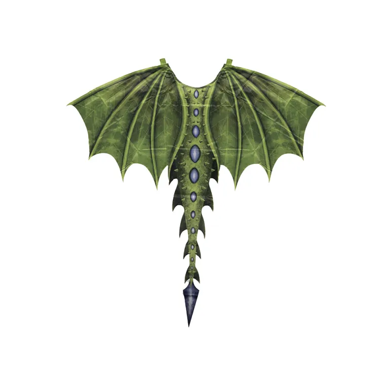 Great Pretenders Mask and Dragon Cape with Soft Wings - Size 4-6 Years