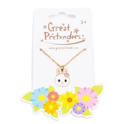 Great Pretenders Necklace, Spring Bunny