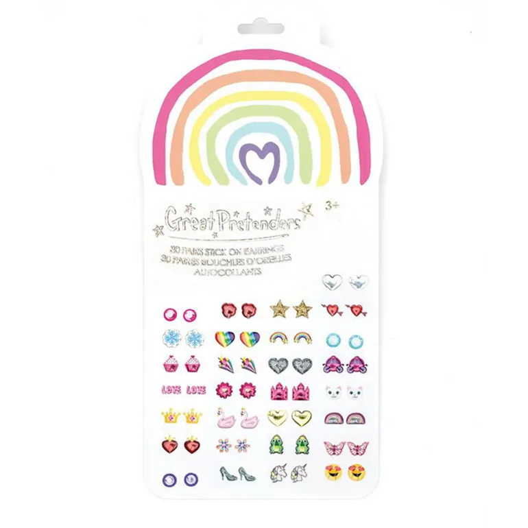 Great Pretenders, Rainbow Earring Stickers