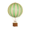 Green Hot Air Balloon - 18 cm