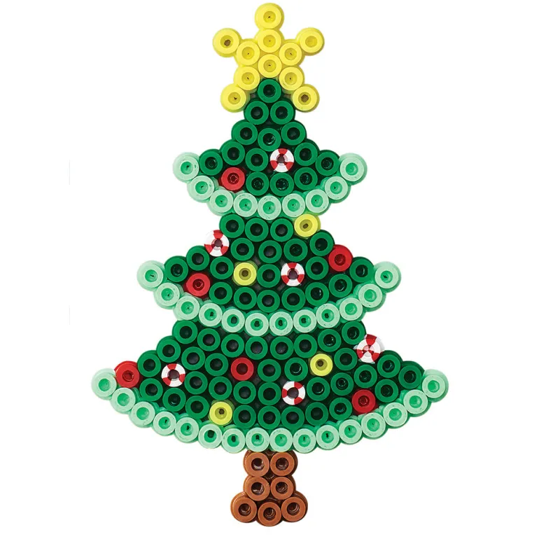 Hama Bead Pegboard Set, Midi, Christmas Tree + 450 Beads