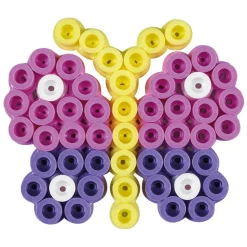Hama Bead Set, Butterfly + 100 Beads