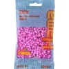 Hama Midi Beads in Bag, Pastel Pink - 1000 pcs