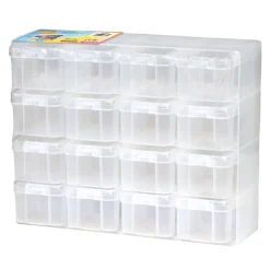 Hama Midi, Large Storage Box with 16 Compartments and Midi Beads