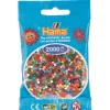 Hama Mini Beads in Bag, Mix - 2000 pcs