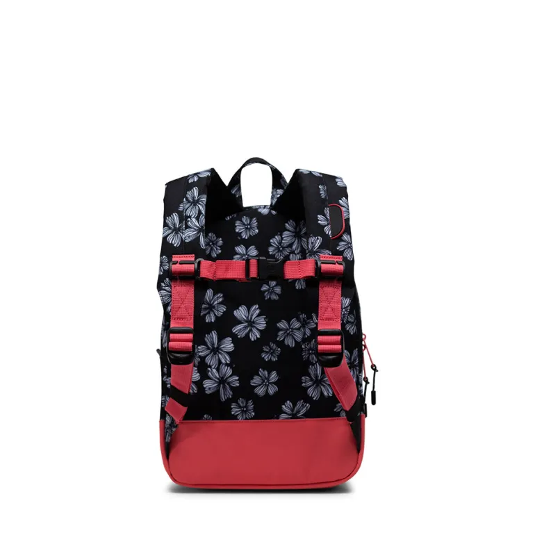 Herschel Heritage Kids Backpack, Small – Sketch Bloom/Calypspo Coral