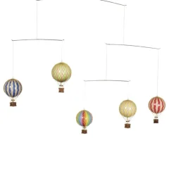 Hot Air Balloon Mobile in Bright Colors