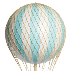Hot Air Balloon, Royal Aero, Light Blue - 32 cm