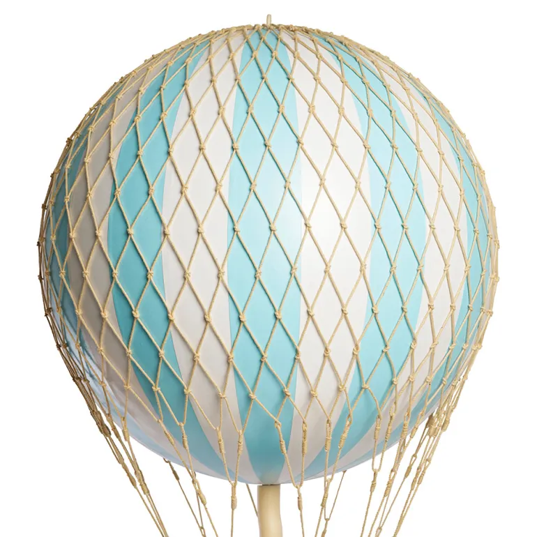 Hot Air Balloon, Royal Aero, Light Blue - 32 cm