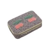Jeune Premier Pencil Case with Contents, Leopard Cherry