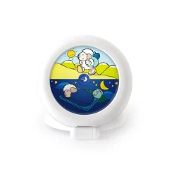 Kid'Sleep Travel Alarm Clock with Night and Day Indicator, Globetrotter