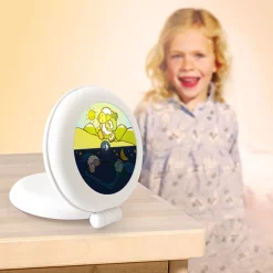 Kid'Sleep Travel Alarm Clock with Night and Day Indicator, Globetrotter
