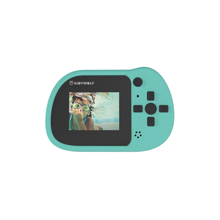 Kidycam Kids Camera, 32 GB, Waterproof – Cyan