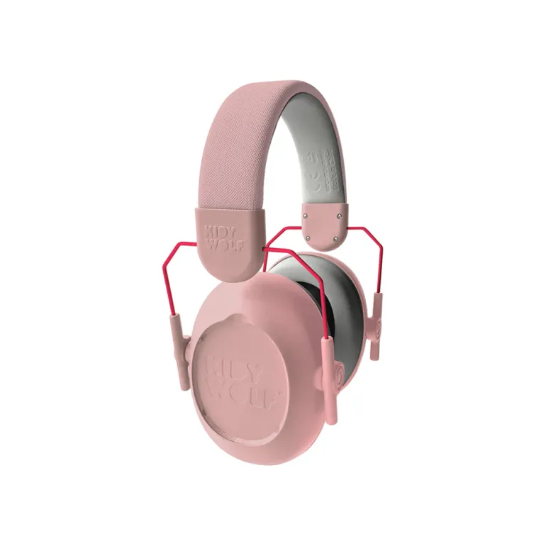 Kidynoise, Noise-Cancelling Hearing Protection for Children, Foldable – Pink