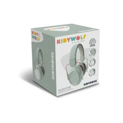 Kidynoise, Noise-Reducing Earmuffs for Children, Foldable - Green